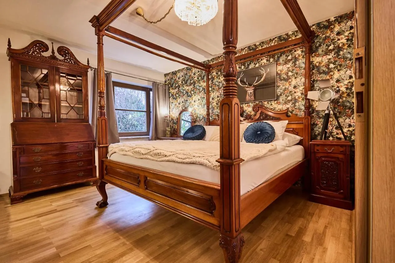 *The Little Castle* With Heated Pool And Sauna Villa Prága Csehország
